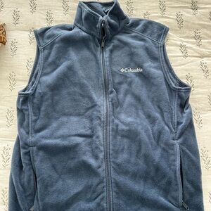 Columbia Navy Fleece Vest